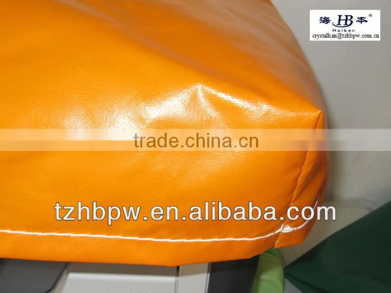 pvc coated machine tarpaulin cover