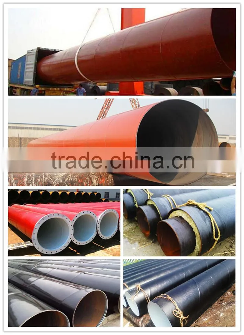 prefabricated thermal insulation spiral steel pipe