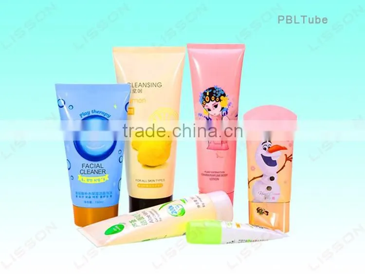 Tube Decoration Oval Tube White Cream Cosmetic Tube