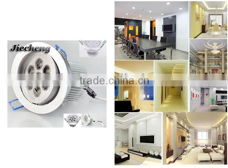 7w led ceiling light in aluminum