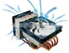 High performance unique design 5 heat pipes PWM function cpu cooler
