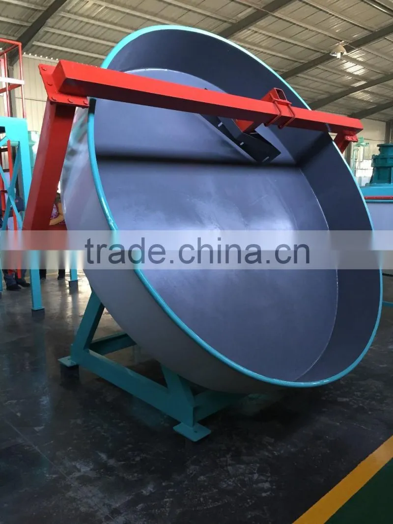 (Skpe/Wechat: hnlily07) Organic Fertilizer Pellet Plant / NPK Fertilizer Disk Machine