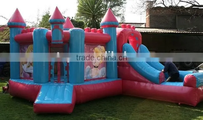 Funny princess castle bouncy castle inflatable princess bounce house for sale