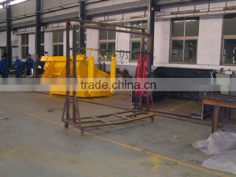 mobiel hydraulic garbage compactor/Hanging Bins Garbage compactor