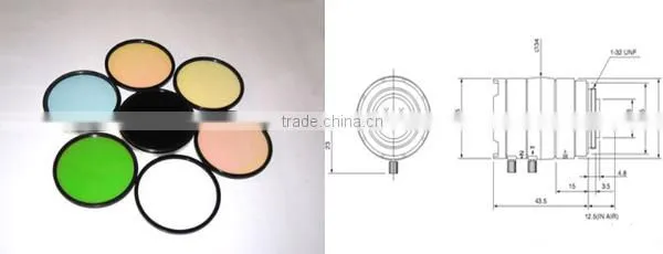 Made in China bandpass filter glasses
