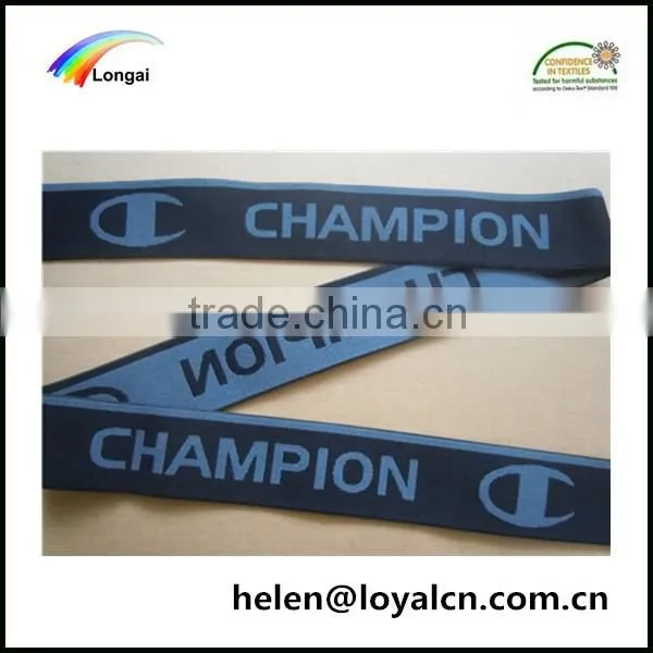factory wholesale color jacquard elastic polyester band for sale