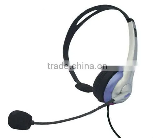 Monaural cheap computer USB headset for PC/Skype/MSN HSM-69GQDUSBC