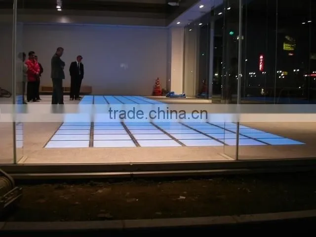 2016 Edgelight newest products in market led disco pixel portable led dance floor / customizd led dance floor panel