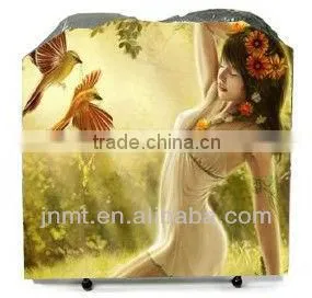 SH31 four sides opening sublimation rock photo slate