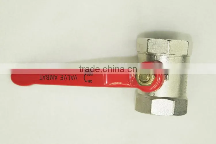 Forged and precision making hose barb ball valvebrass