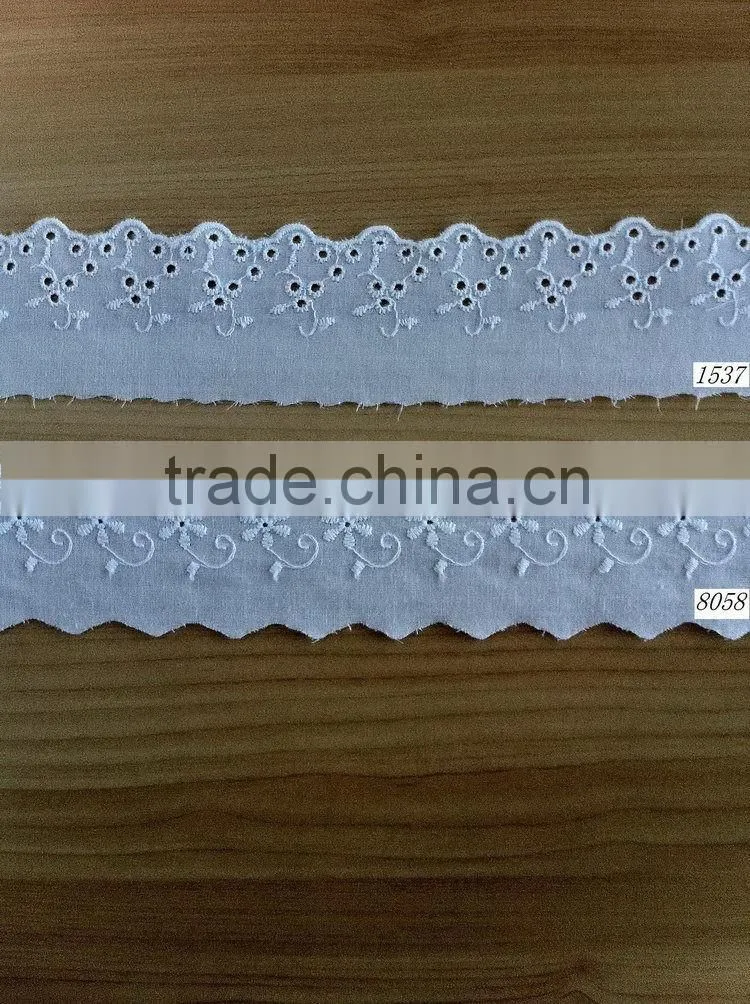 Special Crazy Selling embroidery lace piece for party dress