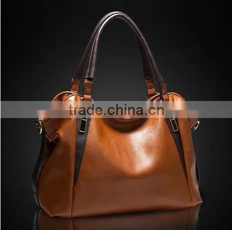 2015 Fashion Trend Genuine Leather Women Handbag Wholesale