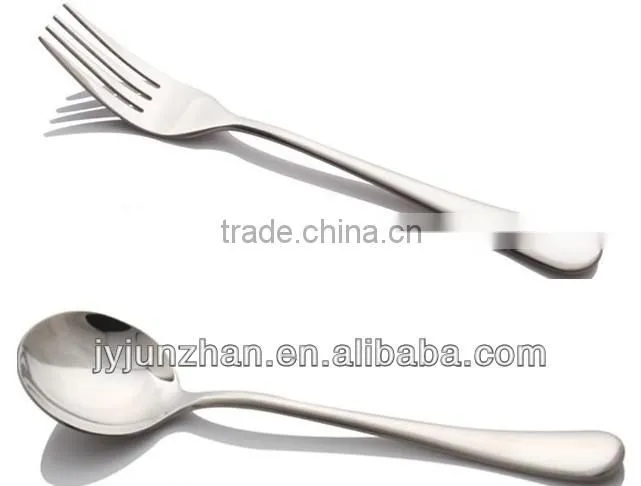 Stainless Table spoon and fork with low price and factory sell directly Junzhan in Jieyang