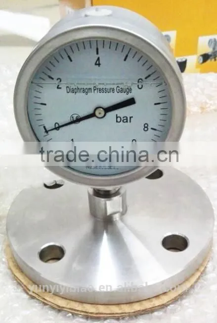 stainless steel oil pressure gauge