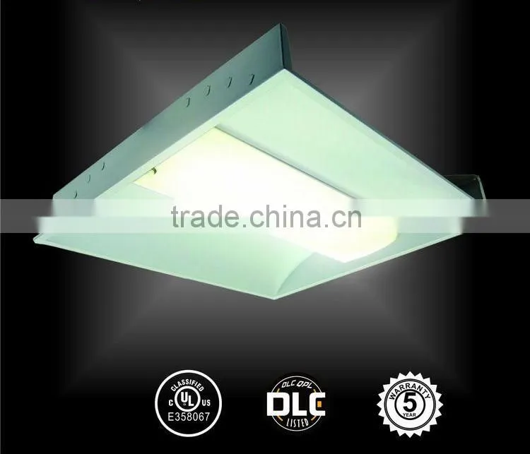 UL approved 32W 600x600mm commercial led troffer 7 years warranty