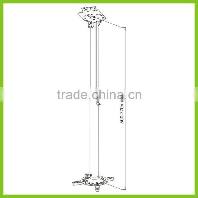 PM200 50-77 Universal Projector Ceiling Bracket
