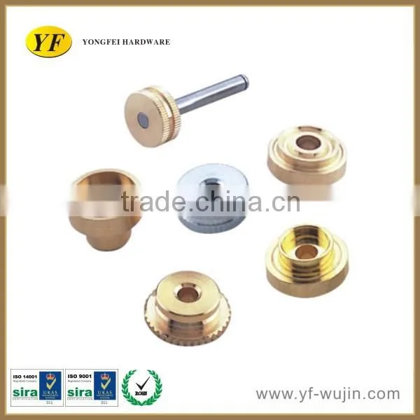 Customized Precision Brass Bicycly Threaded Insert Parts, Cnc Machine Parts