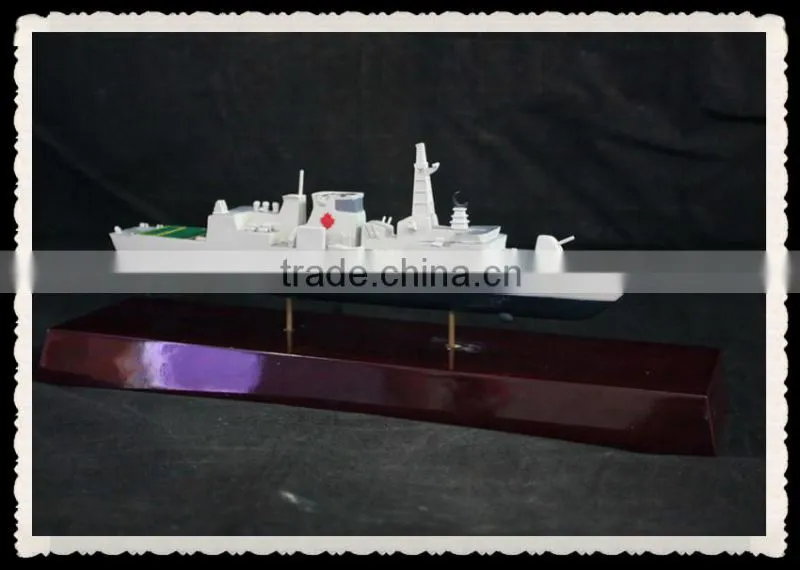 Plastic warship for Collectible