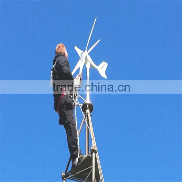 small wind blades Horizontal axis type Horizontal Axis Wind Turbines 300w