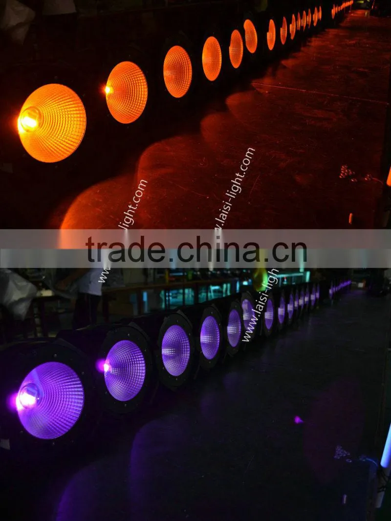 RGBWA UV led light 6in1 cob led par light led cob downlight