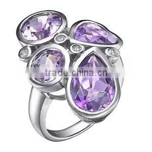 fashion style zinc alloy women rings and gift
