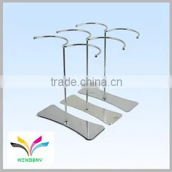 China supplier hot sale high quality stable unique floor standing metal dip stand