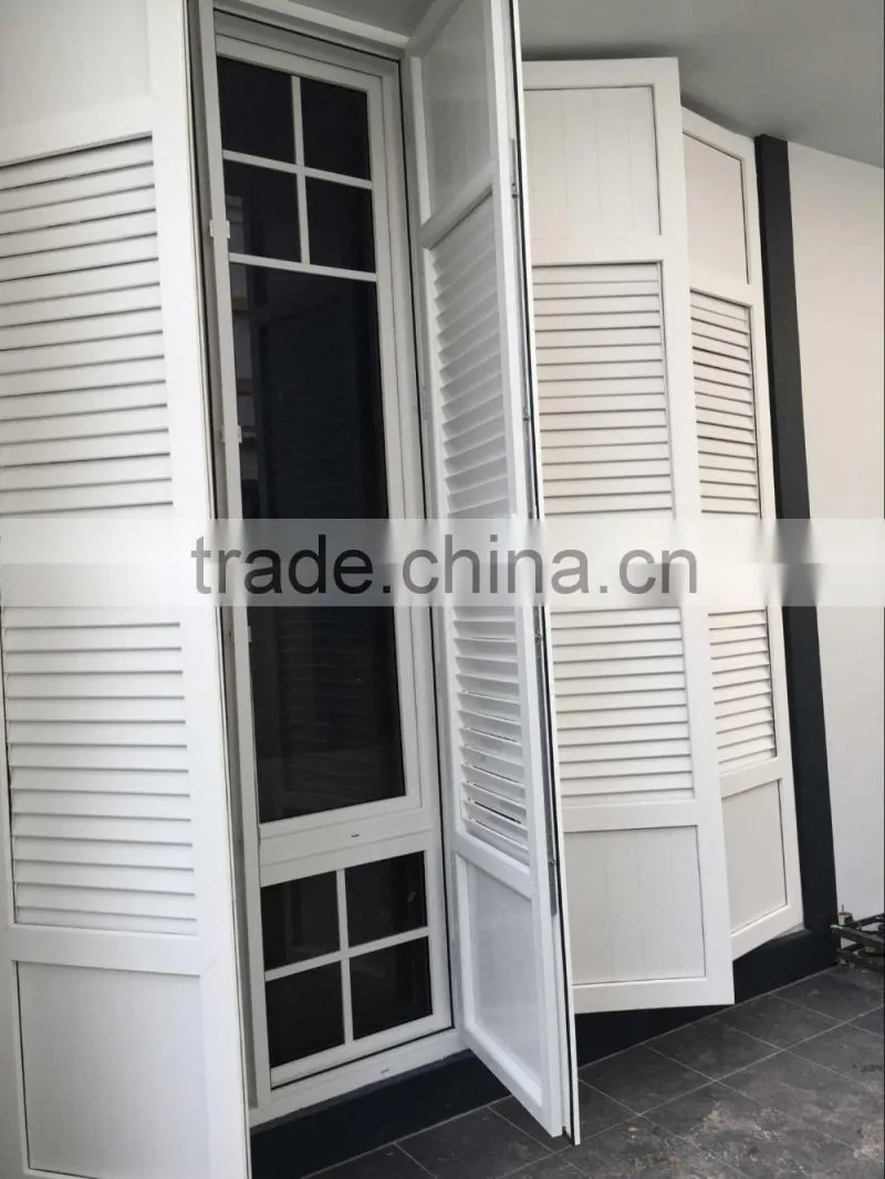 pvc shutter window