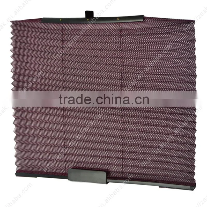 UV CUT 2 Pieces Pleats Sunshade Curtian