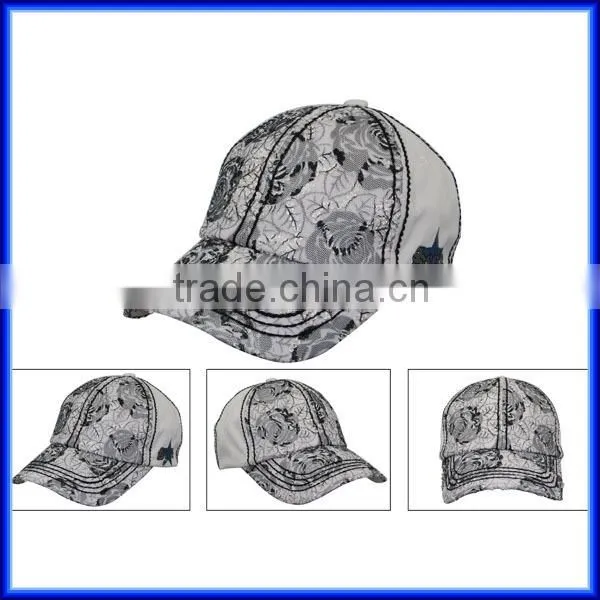 casual style custom straw pattern baseball cap snapback hat