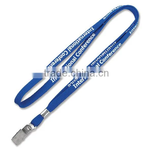 white print logo with swivel hook lanyard for cheap