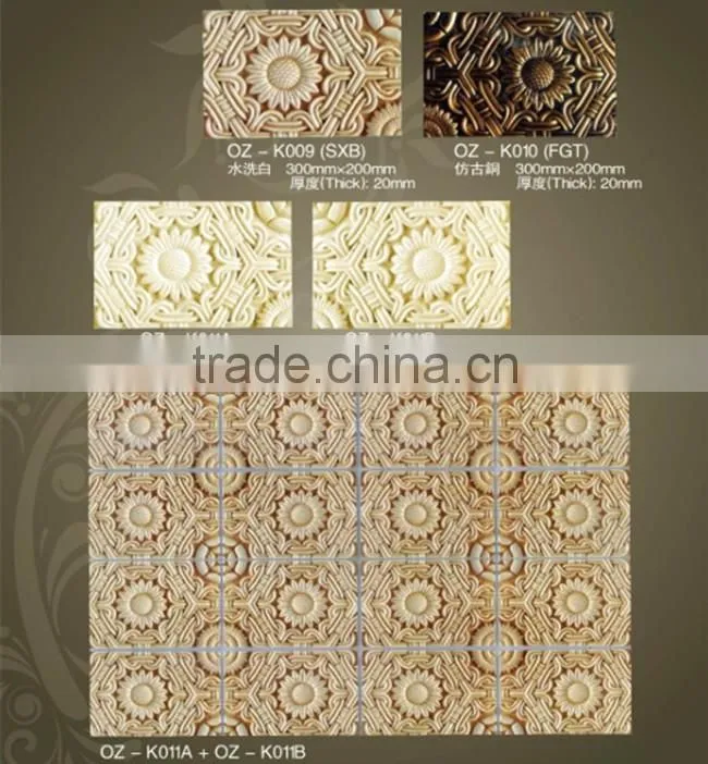 Wall panel decoration tv,3d tv background wall decoration