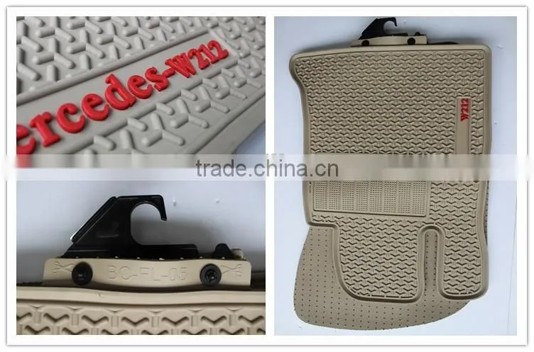 Car Floor Mats for BENZ W212 Auto All Weather Rubber 5pc Set Custom Heavy Duty
