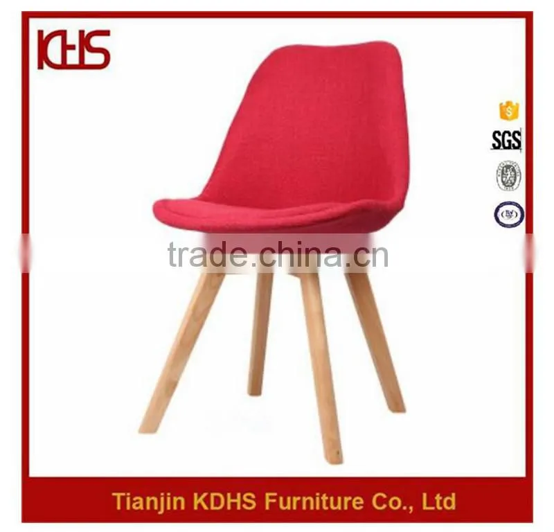Factory Direct Sale New Fabric With Pattern Wooden Leisure Chair For Sale
