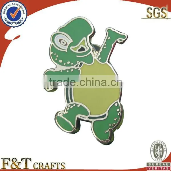 customized wholesale metal lapel pins flower