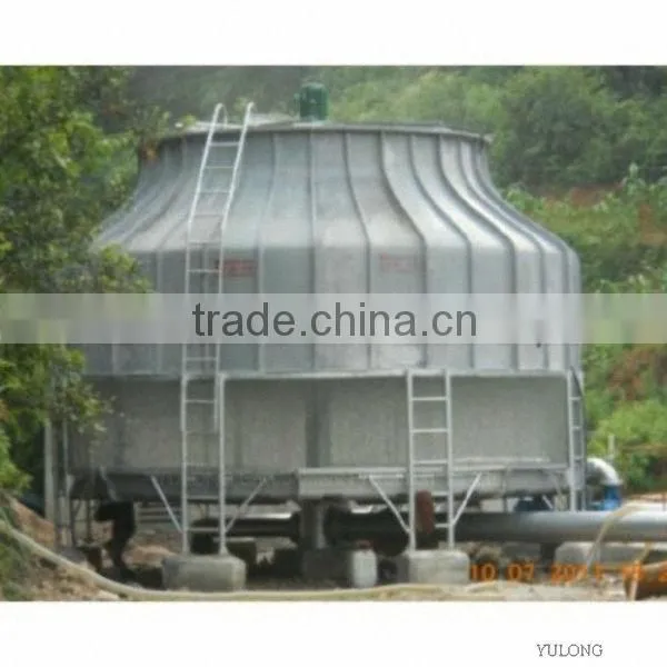 Round cooling tower for water treatment