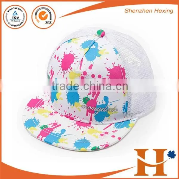 High quality wholesale ladies trucker caps lovely mesh hats design your own logo