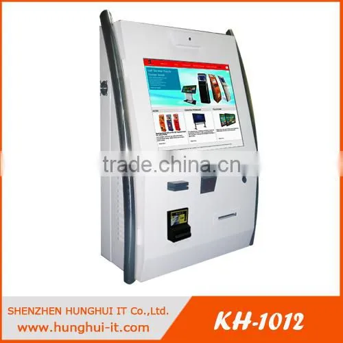 Wall Mounted Touchscreen electronic ticket machine