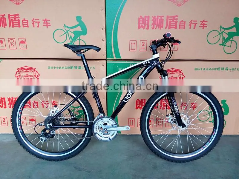 Cheap 26inch 24speed aluminum frame disc brake OEM mountain bicycle