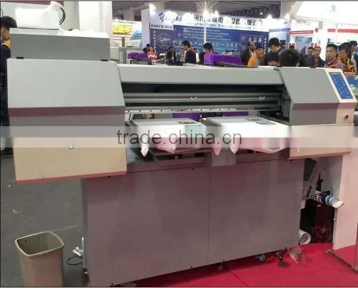 Small and cheap/lowest price T-shirt printer for CE certificate, T shirt textile printing machine, the print width 30*40cm*2