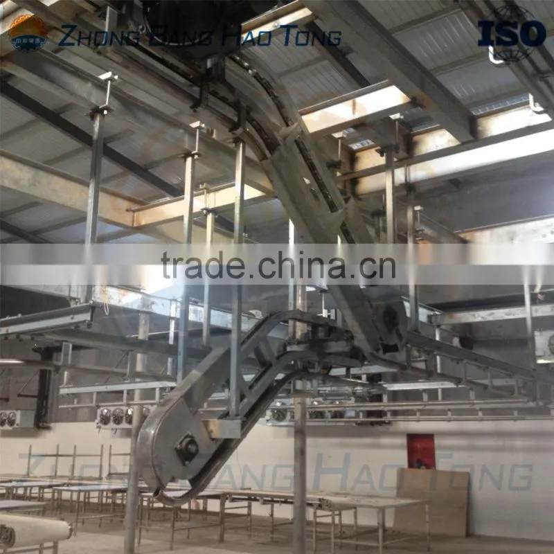 cattle ritual killing box with installed cattle catcher in cattle slaughterhouse