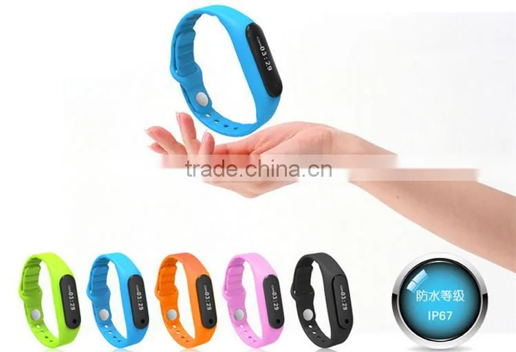 low price smart bracelet e06 step counts