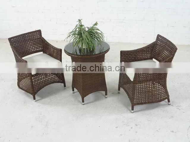 2014 New outdoor weave furniture dining set ,coffee set