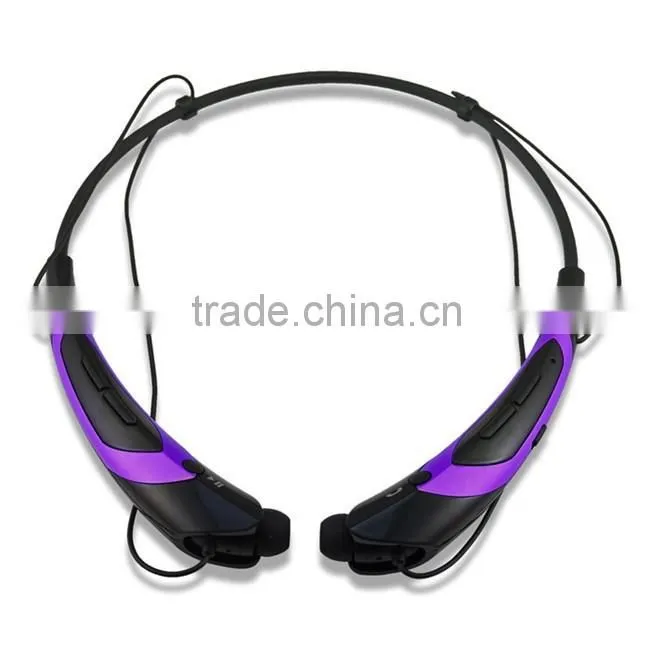 HBS-760 Stereo Bluetooth Earphone Wireless Neckband Style Headphones in-Ear Earbuds Headset
