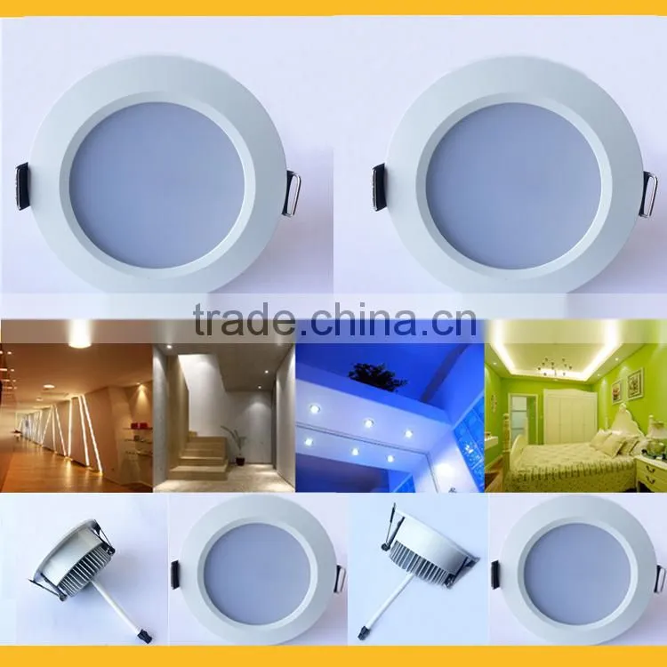 2015super intelligent remote control dimmable led down lights