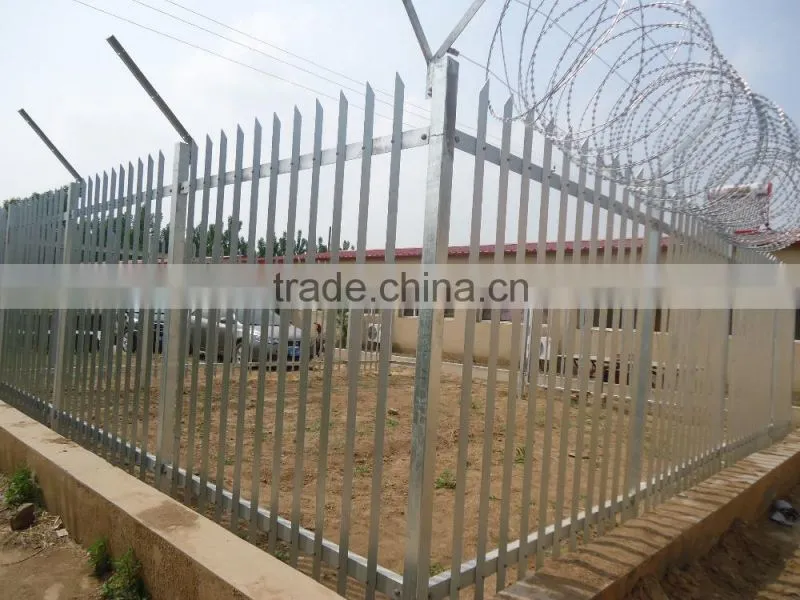 Used galvanized pool fence design