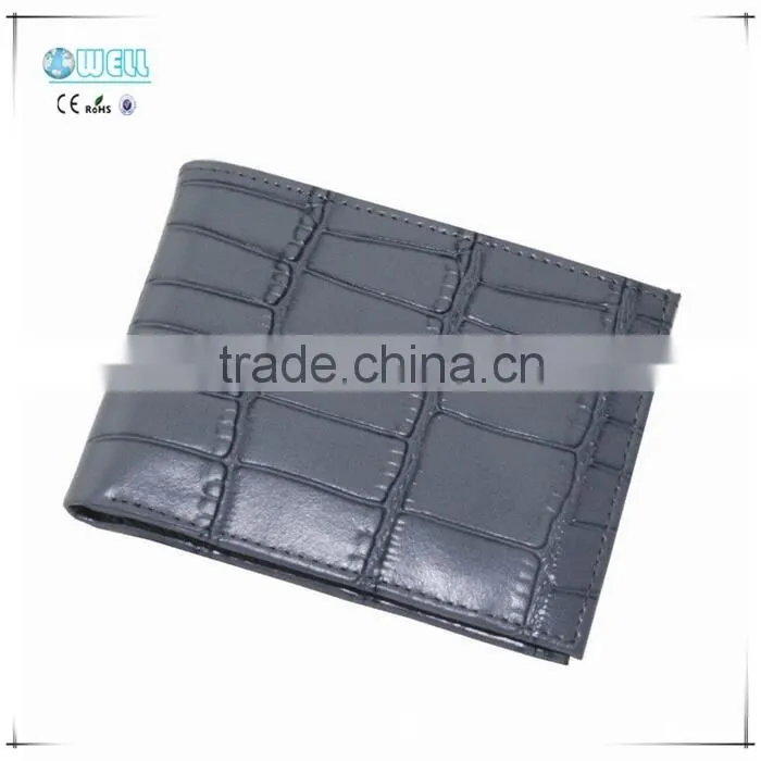 2016 Men Fashion Genuine Leather Short Wallet 100% Real Leather Purse