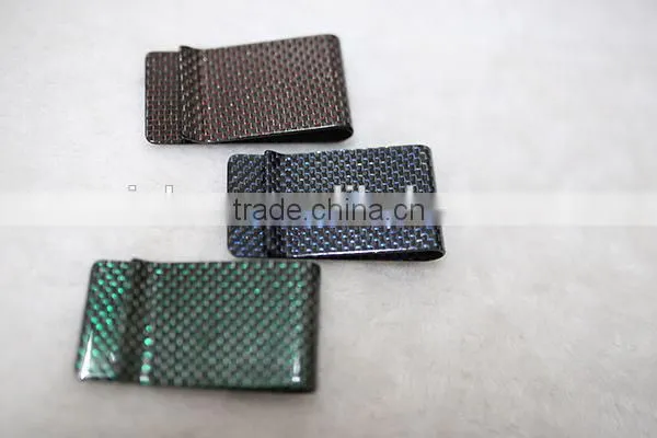 3k carbon fiber money clip, carbon fiber bill clip, carbon fiber case clip