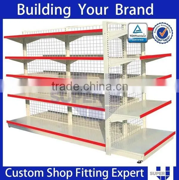 wire whiskey display wall shelving rack systems