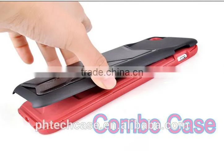 New arrival transformers Angle style hard case for iPhone 6 with card slots
