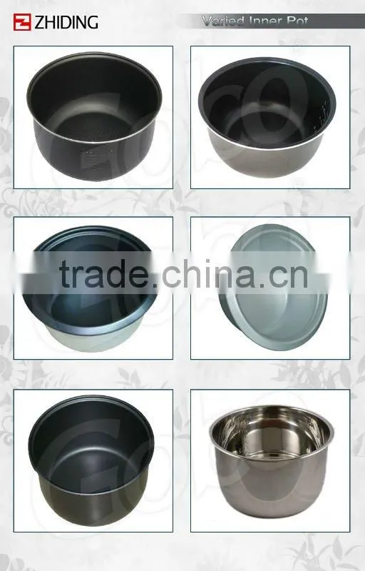 Small Drum Rice Cooker With S/S Lid, Special Flower Printing